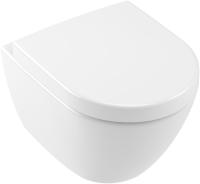 Унитаз Villeroy & Boch Subway 2.0, подвесной компактный, открытый смыв, 5606R0R1