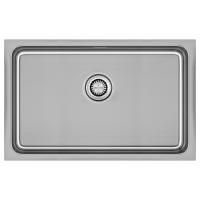 Мойка нерж. сталь VISTA 74, PM307444-BS, брашированная нерж.сталь, 740х440мм, Paulmark