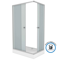 Душевой уголок Niagara Eco NG-129-14Q (1200х900х1950) низкий поддон