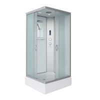 Душ.каб. NG-33084-14QP (1000х800х2150) средний поддон (26см) стекло МАТОВОЕ 4 места