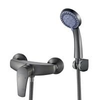 Смеситель для душа Shevanik S5016T, оружейная сталь