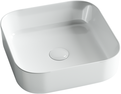Умывальник Ceramicanova чаша накладная прямоугольная Element 500x390x130мм
