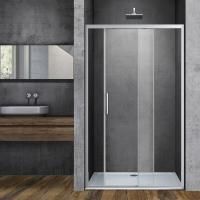 Душевая дверь Vincea Soft VDS-3SO160CL, 1600, хром, стекло прозрачное