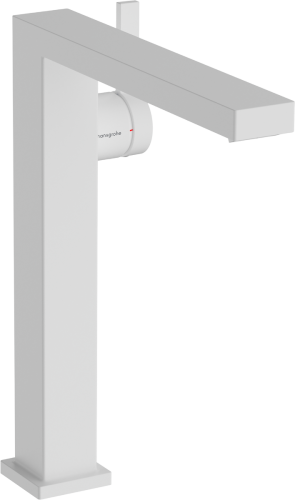 Смеситель для раковины Hansgrohe Tecturis E CoolStart EcoSmart 73070700 матовый белый 73070700