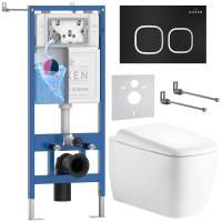 Комплект 6 в 1 RoxenBath StounFix Dual Fresh 968515 (состоит из: 710200, Santi 410280B, 530220-02)