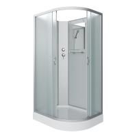 Душевая кабина Niagara Classic NG-3312-14LBK 120х80х200, низкий поддон 13 см, стекло матовое