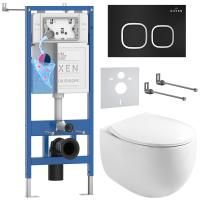 Комплект 6 в 1 RoxenBath StounFix Dual Fresh 964079 (состоит из: 710200, Santi 410280B, 530170-01)