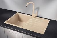 Кухонная мойка Granula ST-7602 бежевый
