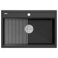 Мойка STEPIA 80, IT-GRANIT, PM117551-AN, антрацит, 750х510, Paulmark