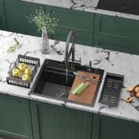 Кухонная мойка RoxenBath Stage 60-BS графит (текстурное покрытие)