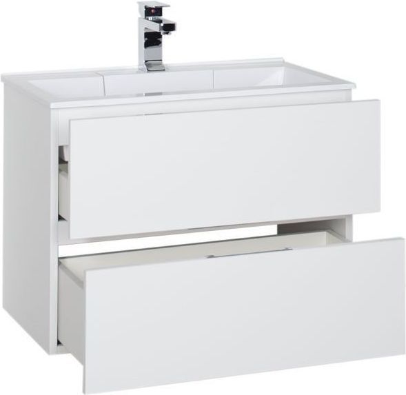 Тумба с раковиной Aquanet Алвита 70 белый