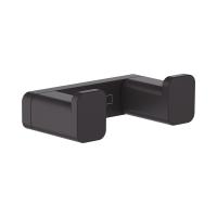 Hansgrohe AddStoris Двойной крючок для полотенец черный матовый 41755670