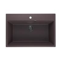 Кухонная мойка Ulgran Quartz Forte 760-06, трюфель