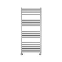 Полотенцесушитель водяной TERMINUS Альба П18 500х1200 в комплекте с вентилями 3/4 на 1/2