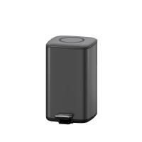 Педальное ведро для мусора WeltWasser WW WALLY TG 12L серый матовый