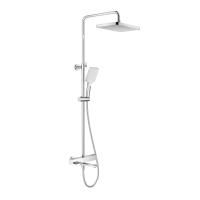 Душевая система с термостатом Splenka S224.26, хром