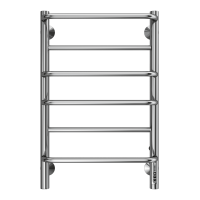 Полотенцесушитель электрический TERMINUS Евромикс П6 400х650 электро