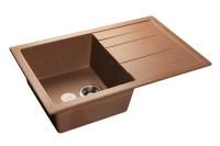 Кухонная мойка GranFest QUADRO Q-780L терракот