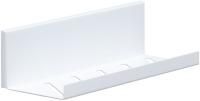 Полка Aquanet Магнум 30x80 белая матовая, открытая