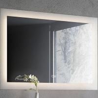 Зеркало Silver Mirrors Norma 800x600 ФР-00001040 со встроенным светильником, сенсорный выключатель, подогрев