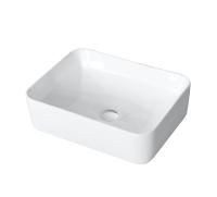 Orange RA02460W раковина накладная белая глянцевая, санфарфор