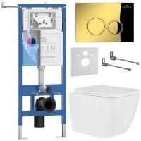 Комплект 6 в 1 RoxenBath StounFix Dual Fresh 968014 (состоит из: 710200, Santi 410260G, 530135-01)