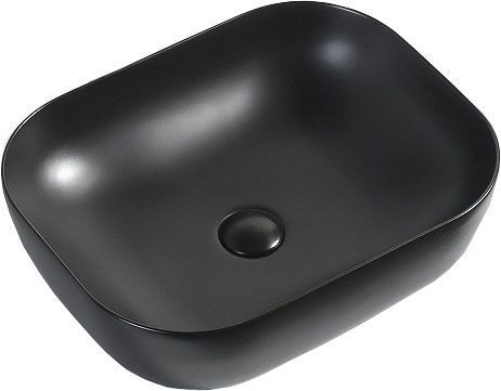 Раковина Aquanet Lake-1-MB 39.5 черный