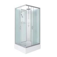 Душ.каб. NG-33974-14QBKT (900х700х2100) средний поддон (26см) стекло МАТОВОЕ 4 места