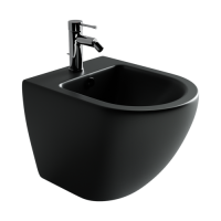 Подвесное биде Ceramicanova Metropol, черный матовый, CN4003MB
