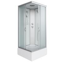 Душевая кабина Niagara Classic NG-1108-14 90х90х215, средний поддон 26 см, стекло матовое с полкой