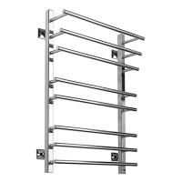 Полотенцесушитель водяной Ростела Болеро квадрат (нижн.подв., 1/2") 500х800/8