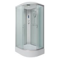 Душевая кабина Niagara Classic NG-33184-14LP 110х80х215, средний поддон 26 см, стекло матовое