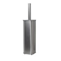 K-1117NICKEL Щетка для унитаза напольная