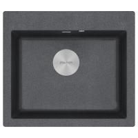 Мойка KANTE 60, IT-GRANIT, PM106052-DG, графит, 600х520 мм, Paulmark
