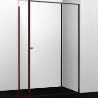 Душевая стенка WasserKRAFT Dill 61S10-RP100/Elbe 74P10-RP100 100 61S10-RP100/74P10-RP100