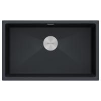 Мойка LUMI 74UNI, IT-GRANIT, LU74-AN, антрацит, 740х460, Paulmark
