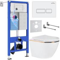 Комплект 6 в 1 RoxenBath StounFix Dual Fresh 850609 (состоит из: 710200, Caspia 410280W, 530110-01G)