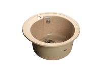 Кухонная мойка GranFest RONDO R-450 песочный