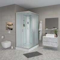 Душевая кабина Niagara Classic NG-43975-14QP 90х70х215, низкий поддон 13 см, стекло матовое