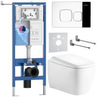 Комплект 6 в 1 RoxenBath StounFix Dual Fresh 968516 (состоит из: 710200, Santi 410280CH, 530220-02)