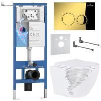 Комплект 6 в 1 RoxenBath StounFix Dual Fresh 968356  (состоит из: 710200, Santi 410260G, 530205-01)