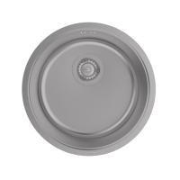 Кухонная мойка Iddis Edifice, графит, D-425x180 EDI42G0i77