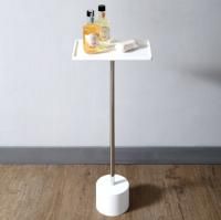 Стойка для ванной комнаты ABBER Stein AS1635 белая матовая