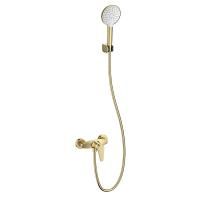 Смеситель для душа WONZON & WOGHAND, Брашированное золото (WW-AE3102-BG)