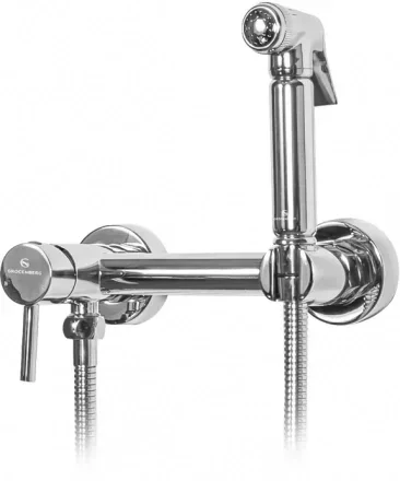 Смеситель с гигиеническим душем Grocenberg GB103N Хром