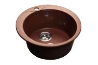 Кухонная мойка GranFest RONDO R-480 красный марс