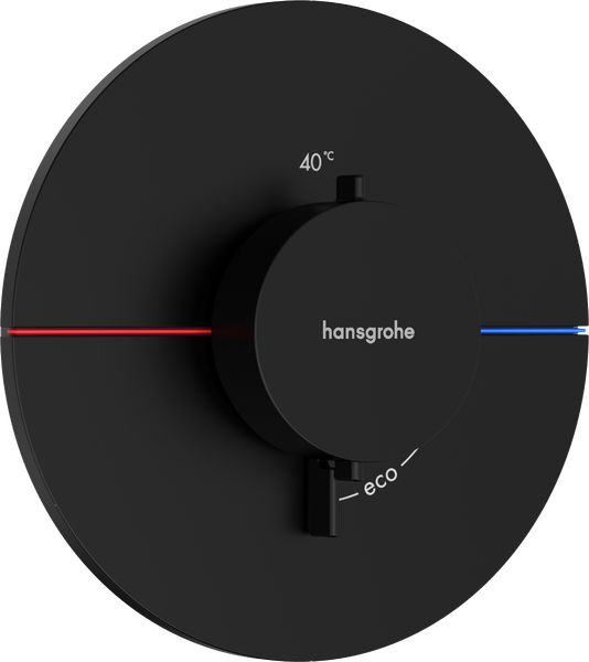 Термостат для скрытой установки Hansgrohe ShowerSelect Comfort S. 15559670. черный матовый 15559670
