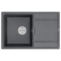 Мойка FLUGEN 50-780, IT-GRANIT, PM217850-DG, графит, 780х500 мм, Paulmark