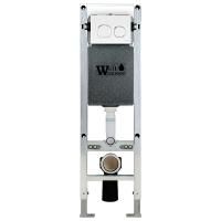 Инсталляция для унитаза WeltWasser WW AMBERG 350 ST CR с кнопкой хром