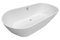 Ванна из литьевого мрамора Taliente Nemi Matt NE18078Matt 180х78,5 отдельностоящая овальная